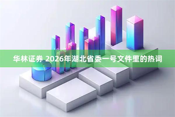 华林证券 2026年湖北省委一号文件里的热词