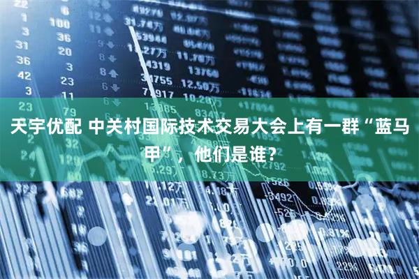 天宇优配 中关村国际技术交易大会上有一群“蓝马甲”，他们是谁？