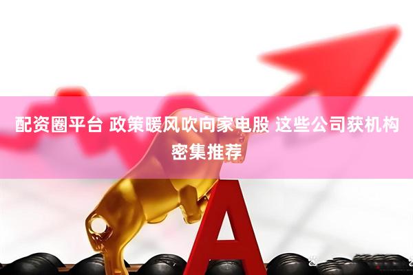 配资圈平台 政策暖风吹向家电股 这些公司获机构密集推荐